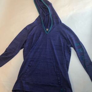 Girls Under Armour Hooded Long Sleeve